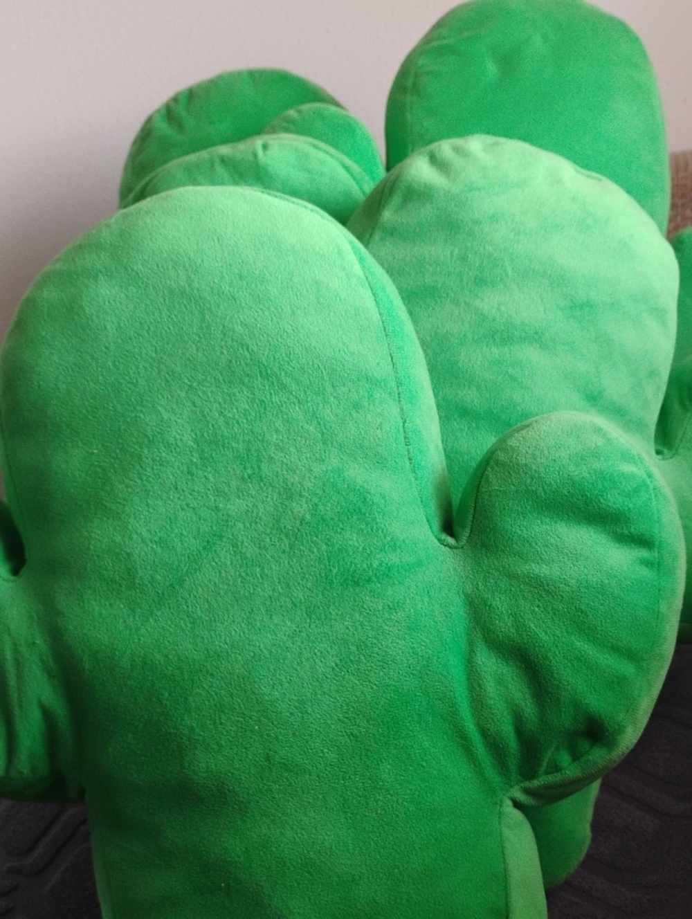 Green Cactus Plush Pillows